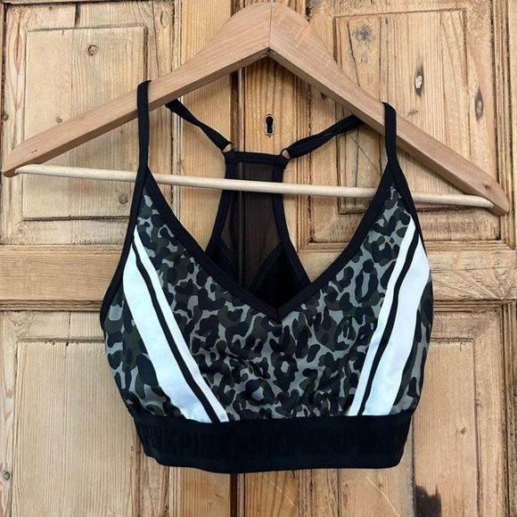 PINK Victoria's Secret Other - Victoria's Secret PINK Large Ultimate Lightly Lined Racerback Sports Bra